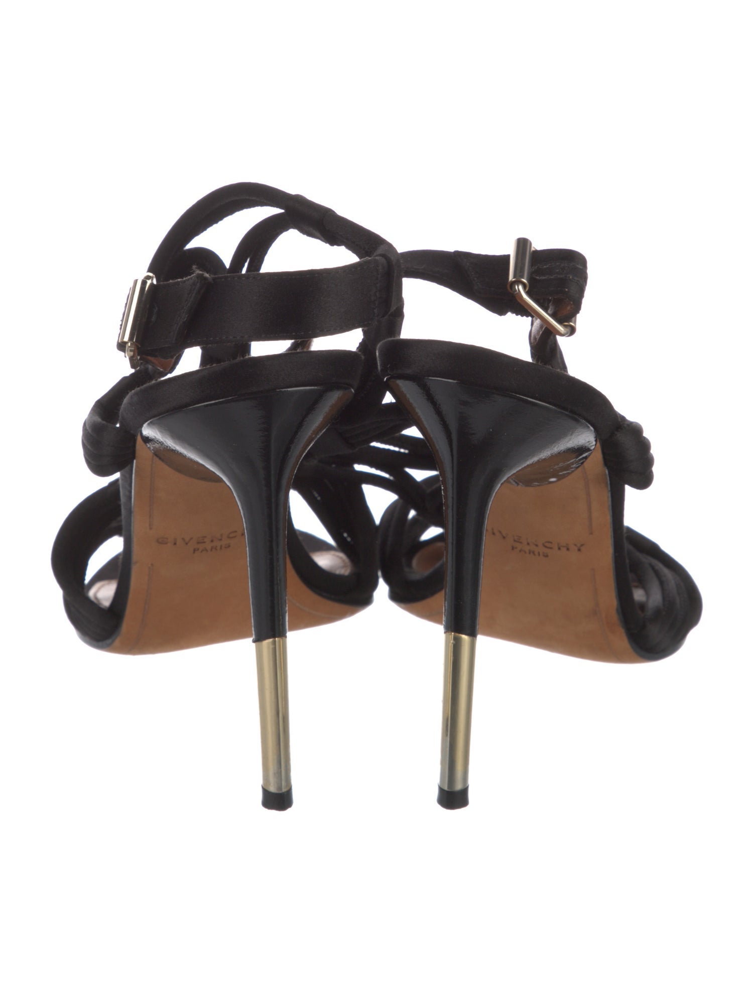 Givenchy Suede T-Strap Sandals