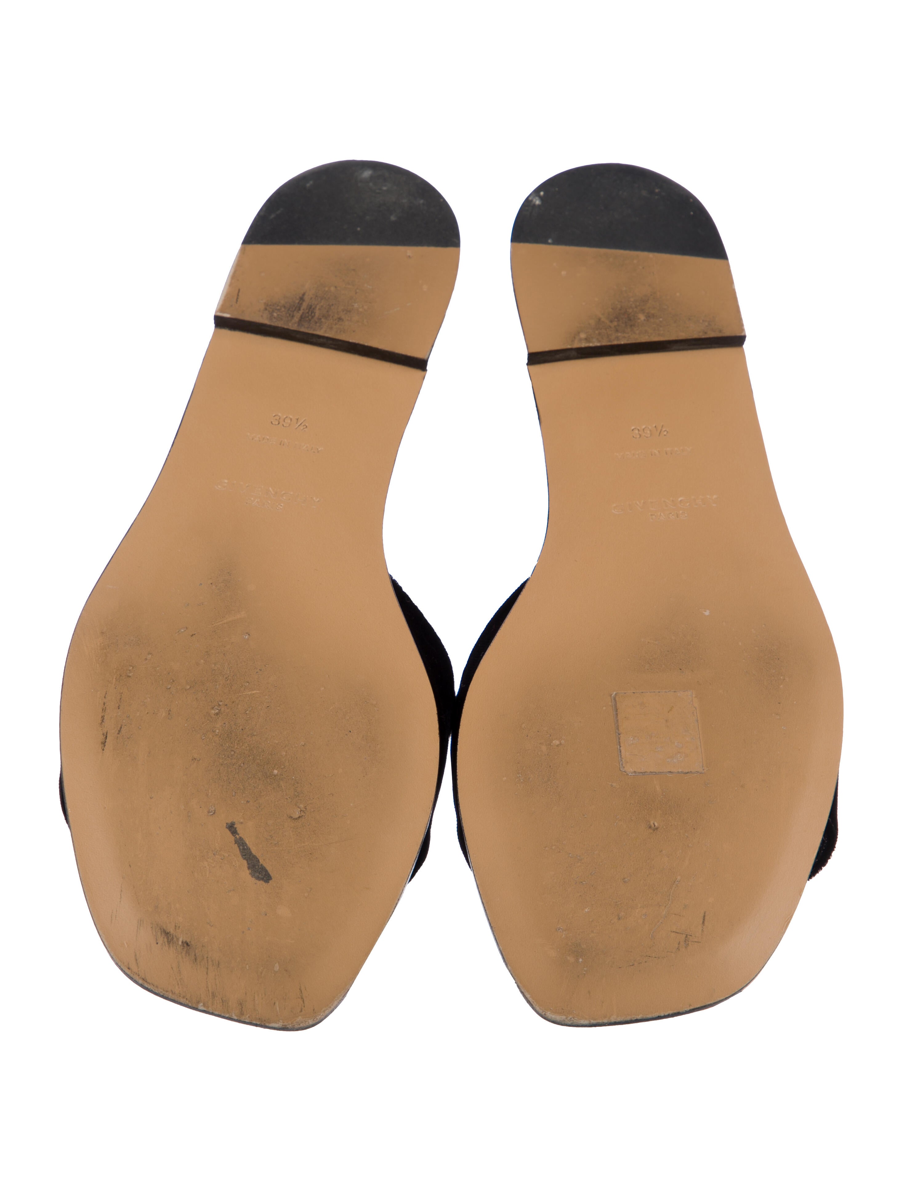 Givenchy Velvet Slides