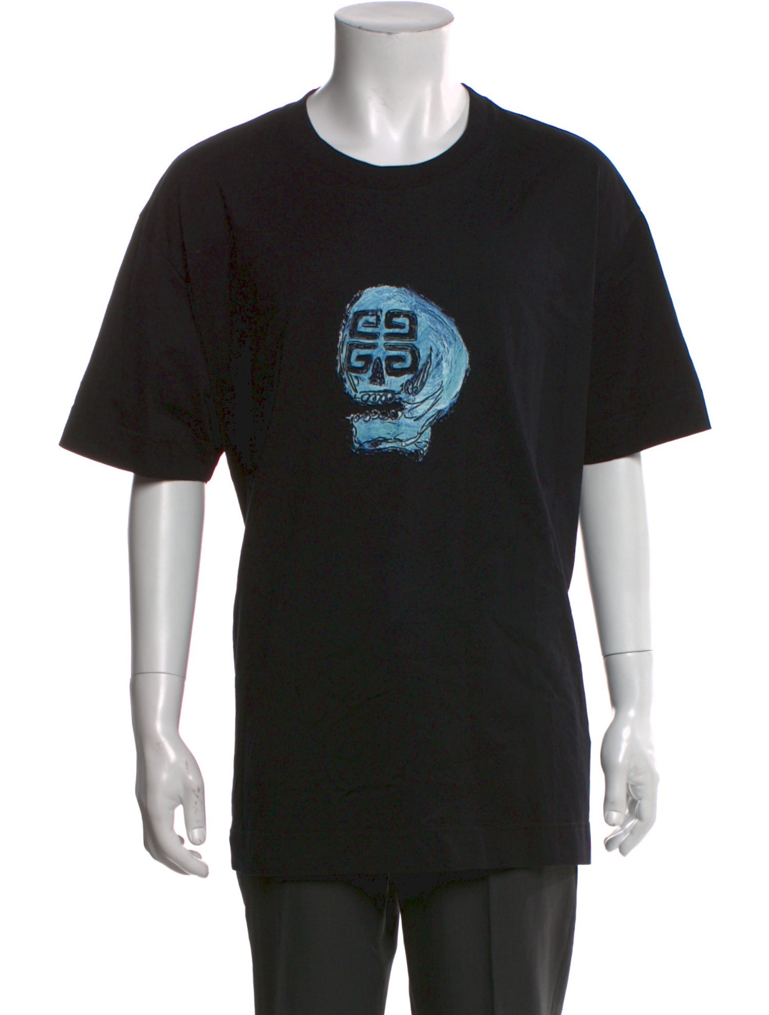Givenchy Graphic Print Crew Neck T-Shirt