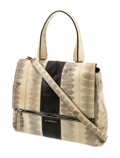 Givenchy Embossed Leather Top Handle Bag