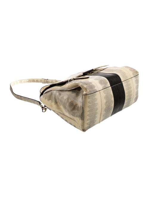 Givenchy Embossed Leather Top Handle Bag