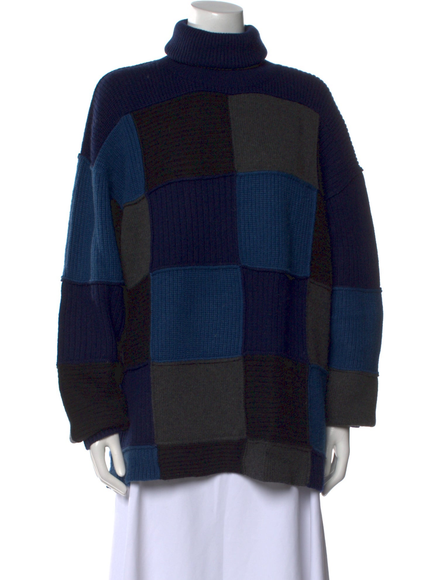 Givenchy Cashmere Plaid Print Sweater