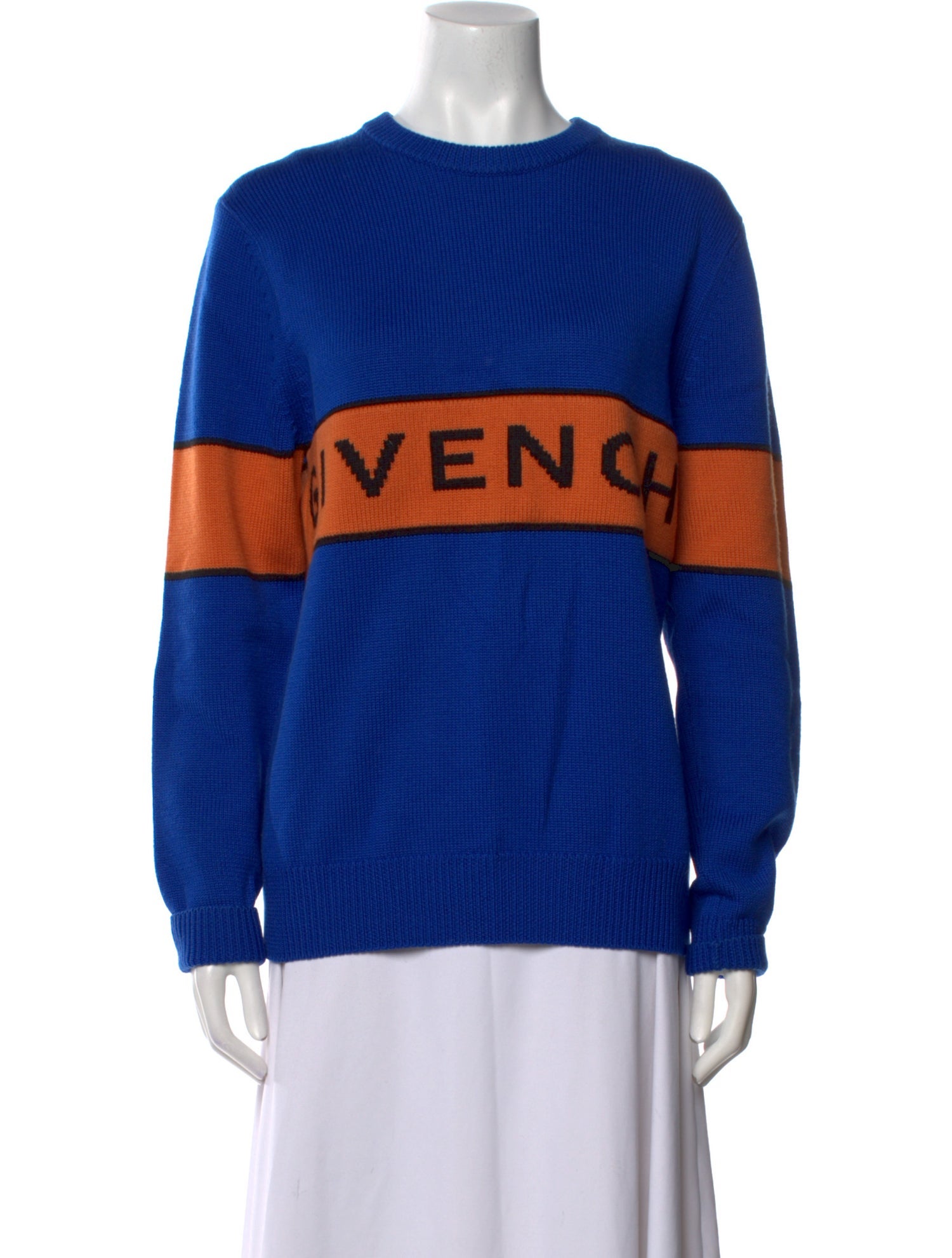 Givenchy Wool Graphic Print Sweater