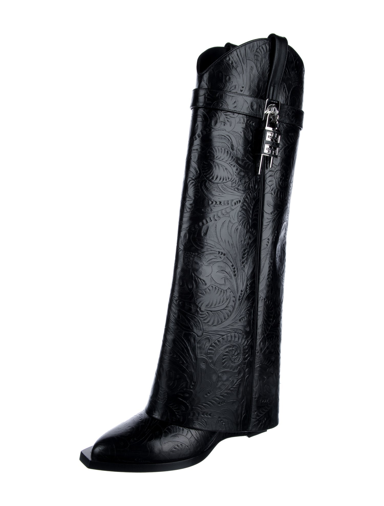 Givenchy Leather Riding Boots