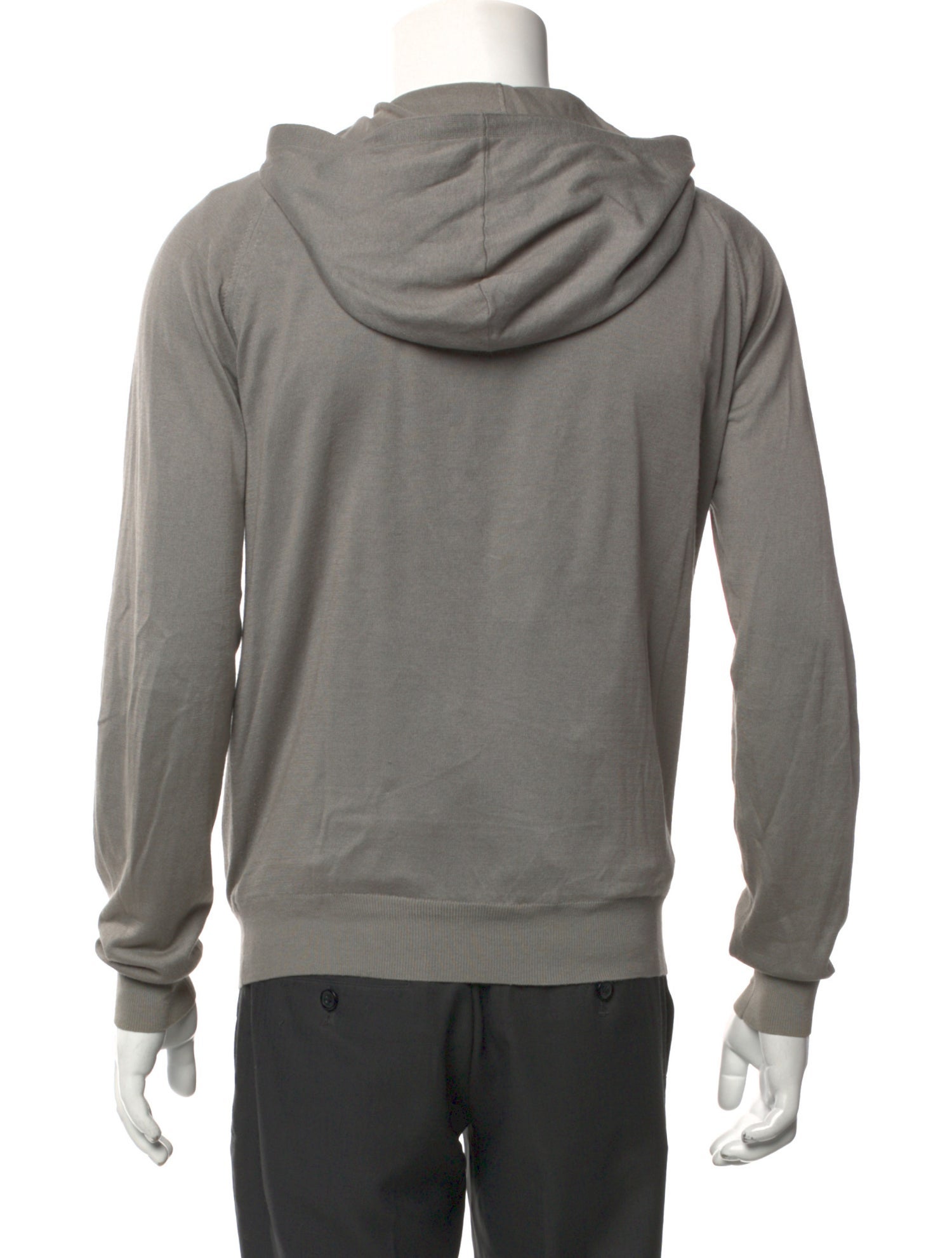 Givenchy Silk Mock Neck Cardigan