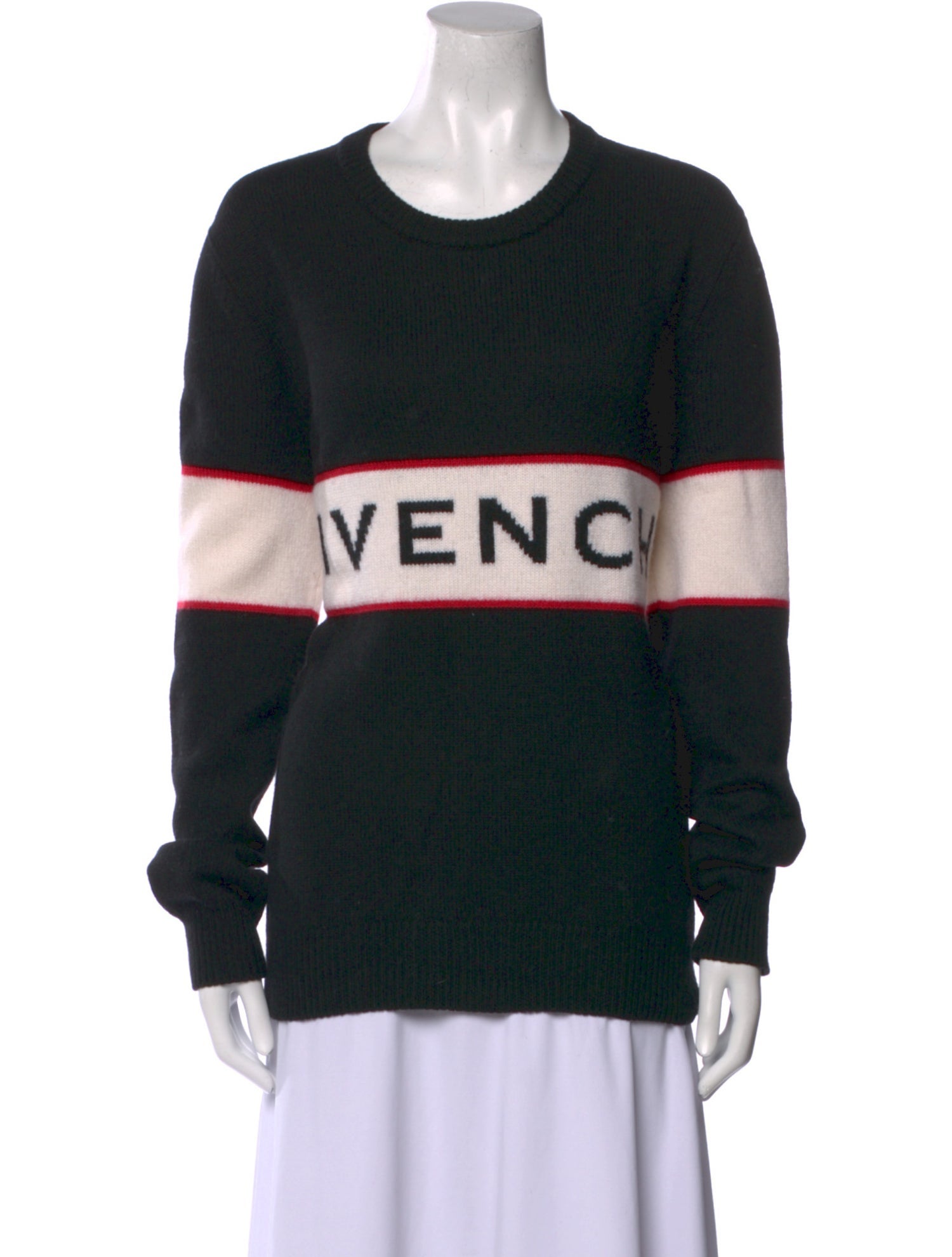 Givenchy Wool Graphic Print Sweater