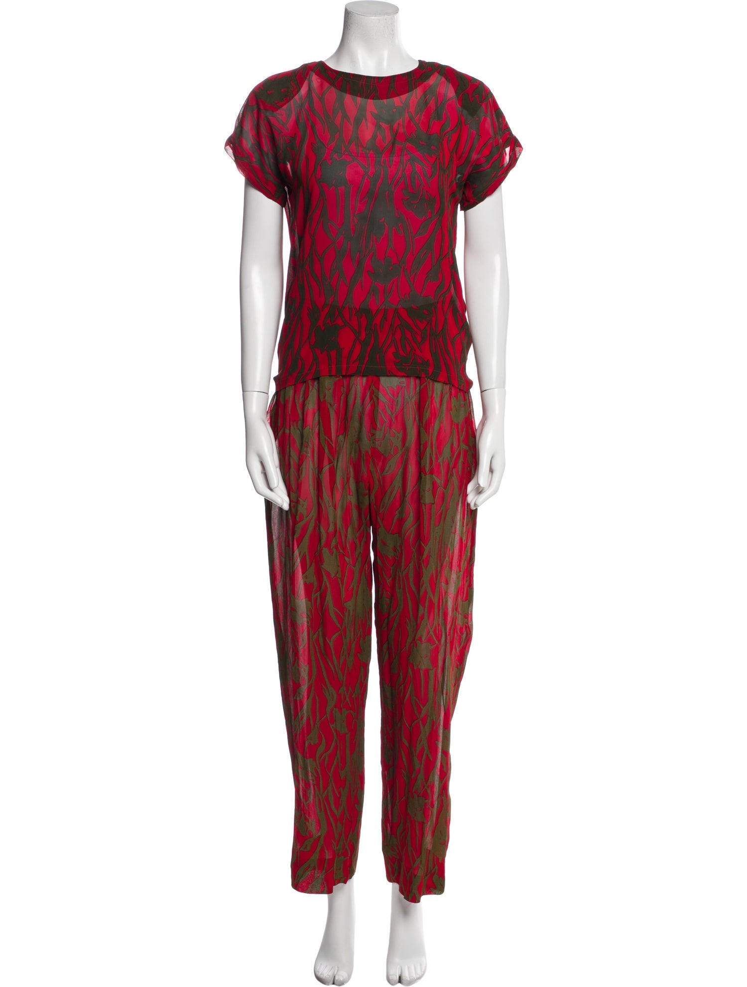 Givenchy Printed Pant Set