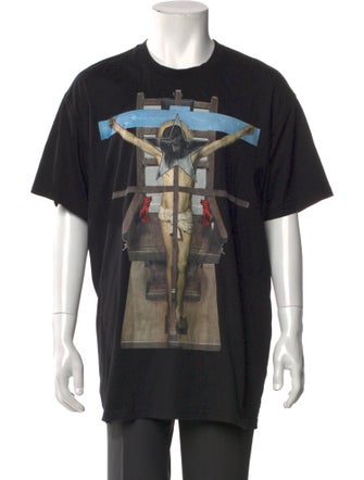Givenchy Graphic Print Crew Neck T-Shirt