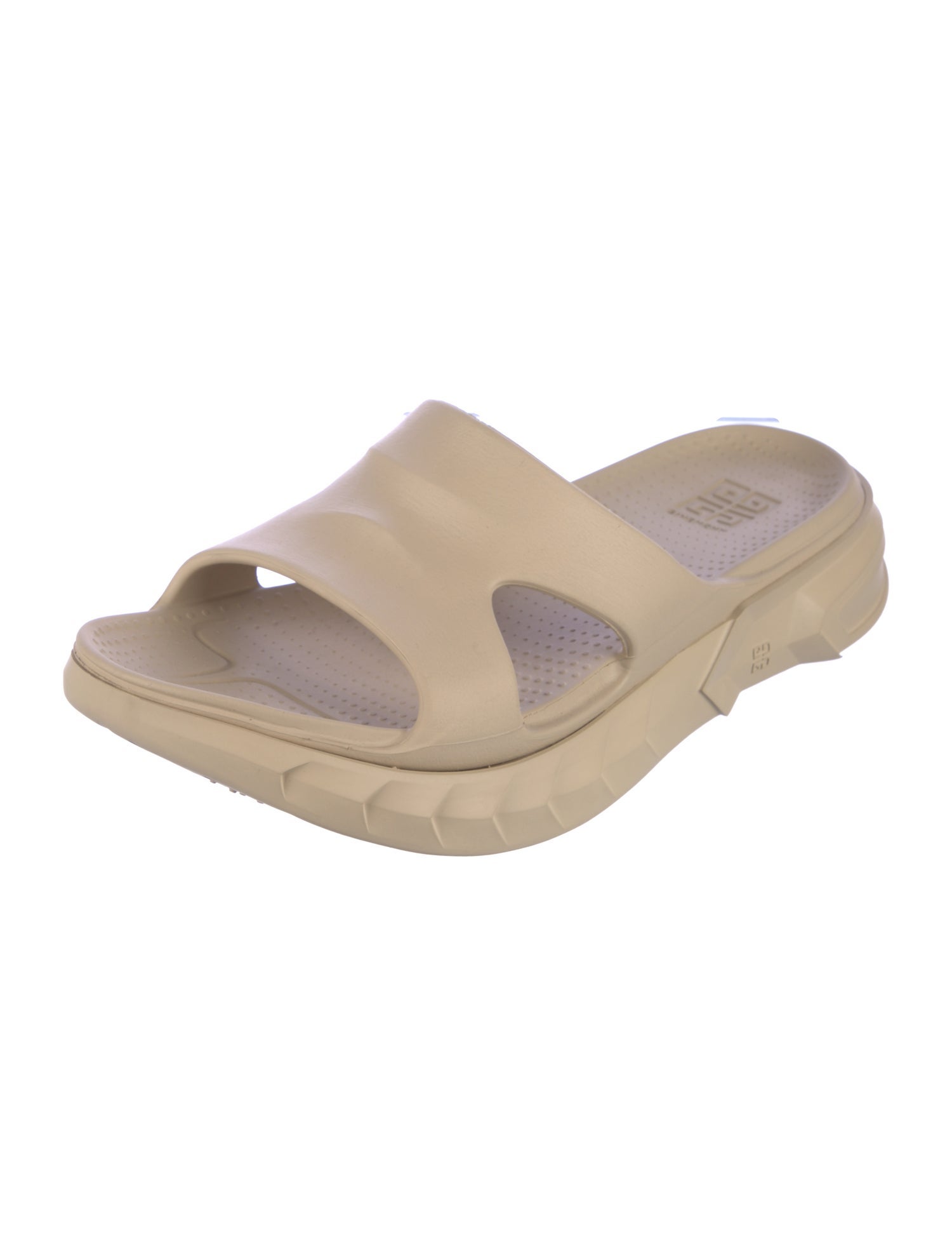 Givenchy Rubber Cutout Accent Slides