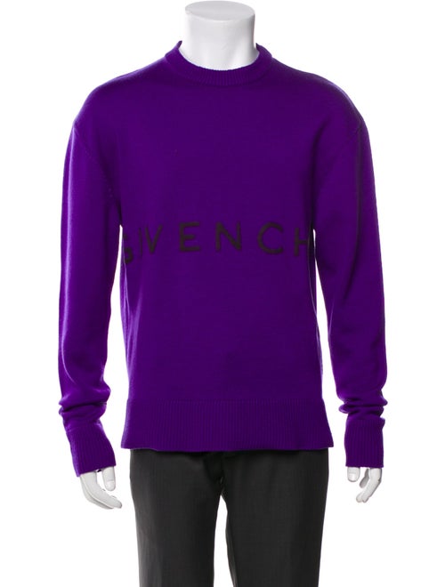 Givenchy Wool Graphic Print Pullover