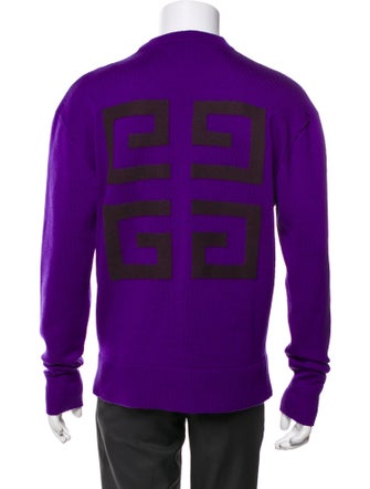 Givenchy Wool Graphic Print Pullover