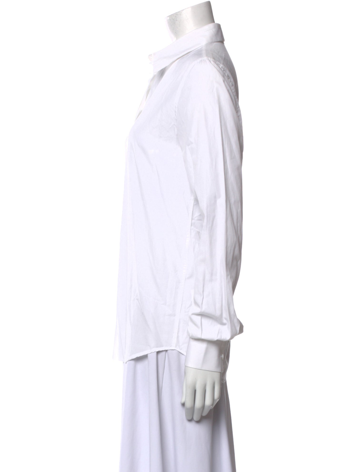 Givenchy Long Sleeve Button-Up Top