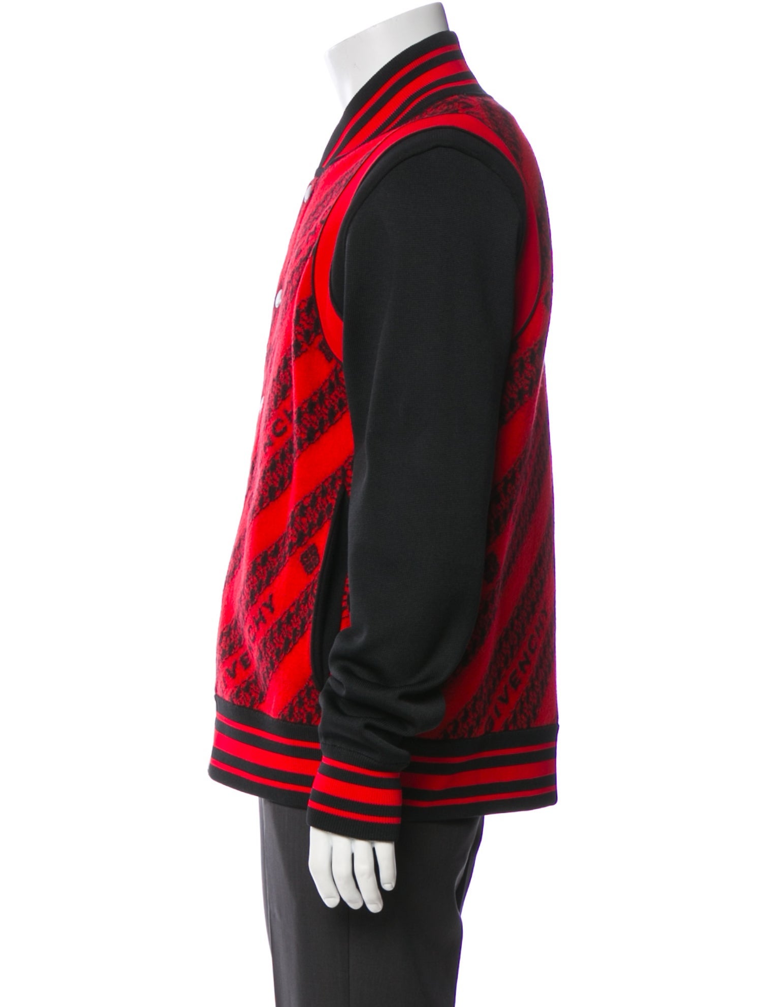 Givenchy Wool Printed Bomber Jacket