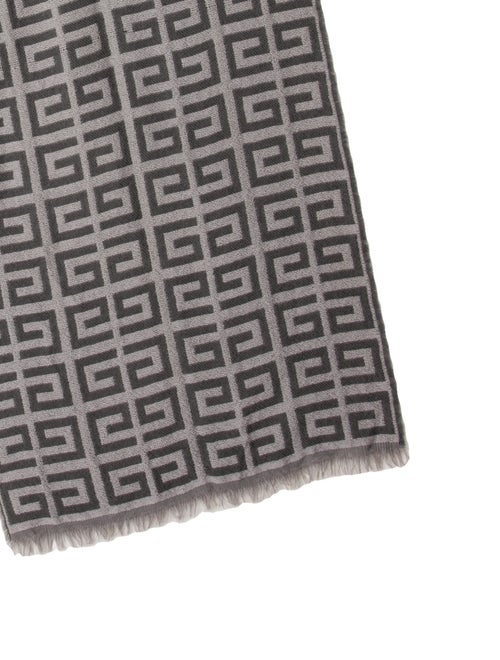 Givenchy Wool Printed Scarf
