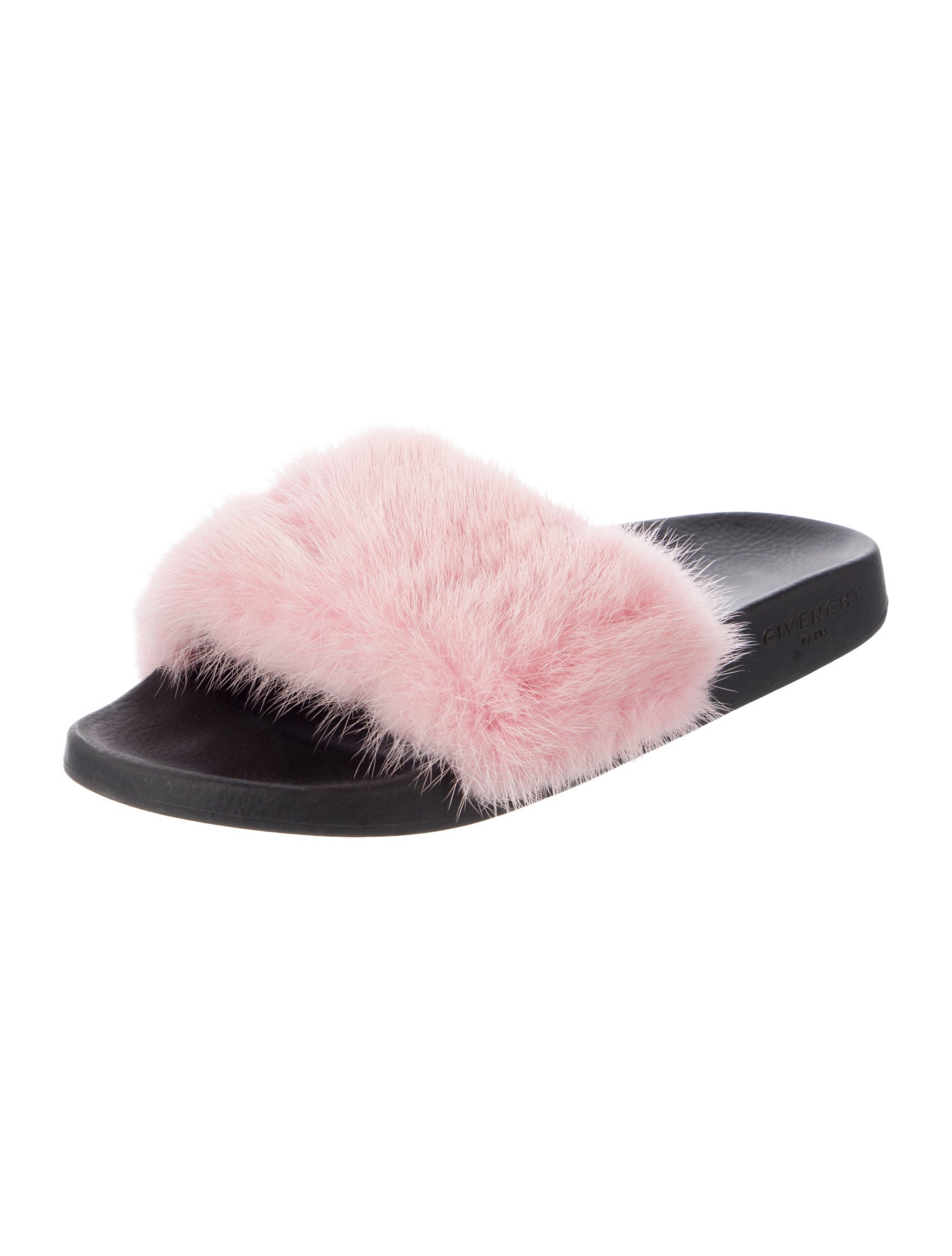 Givenchy Fur Slides