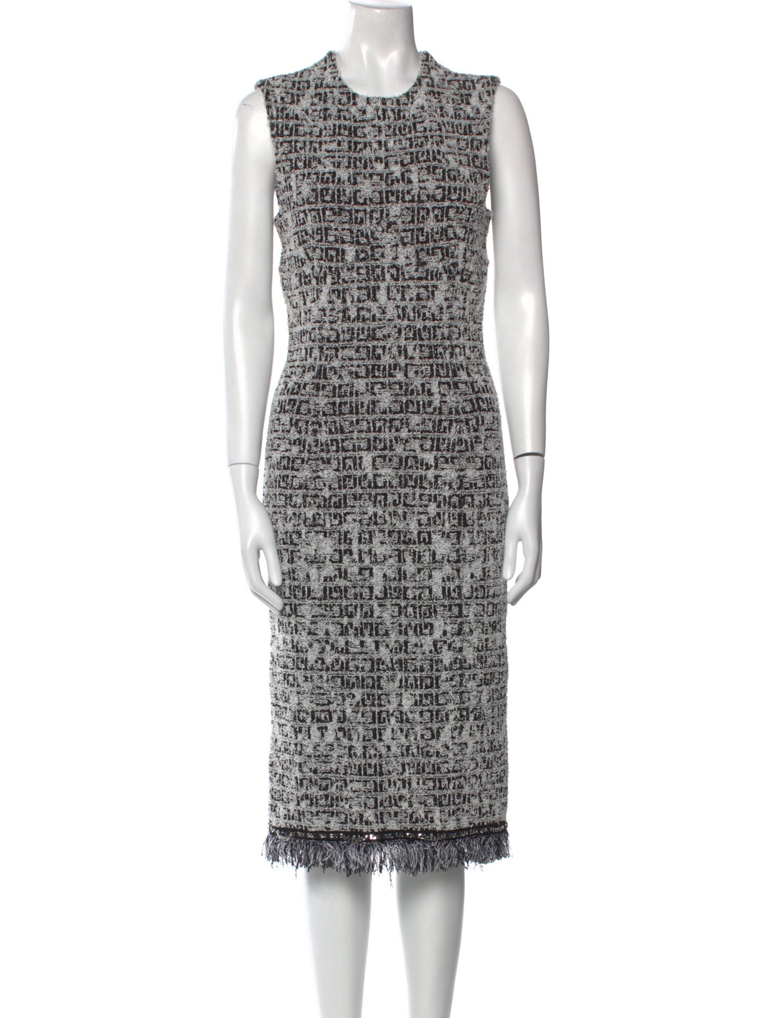 Givenchy Crew Neck Knee-Length Dress w/ Tags
