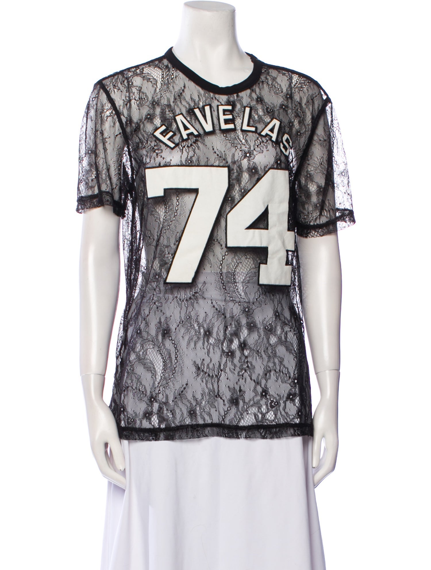 Givenchy Graphic Print Crew Neck T-Shirt