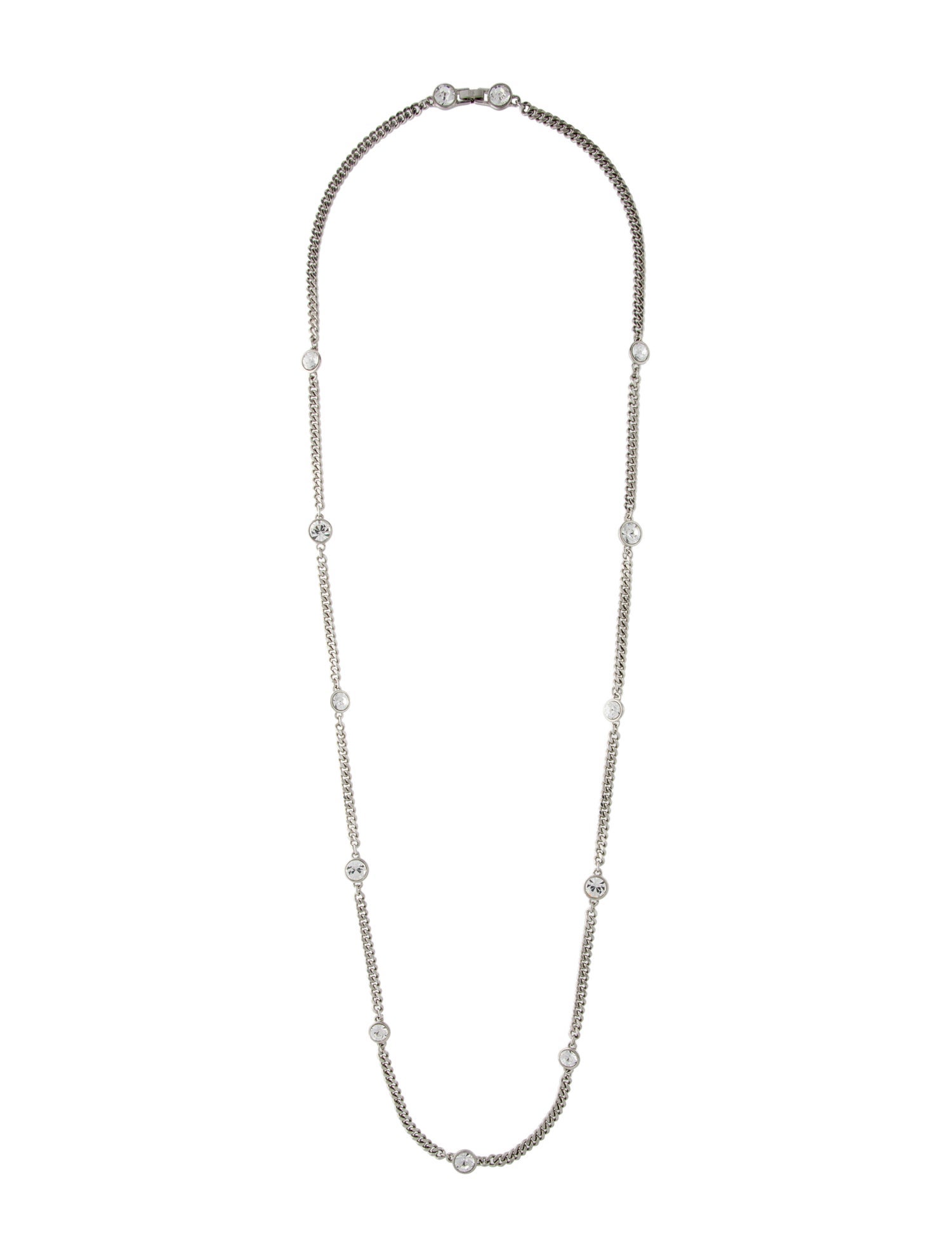 Givenchy Crystal Station Necklace