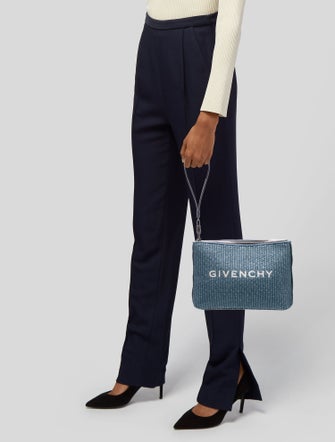 Givenchy Raffia Portfolio