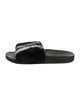Givenchy Leather Animal Print Slides