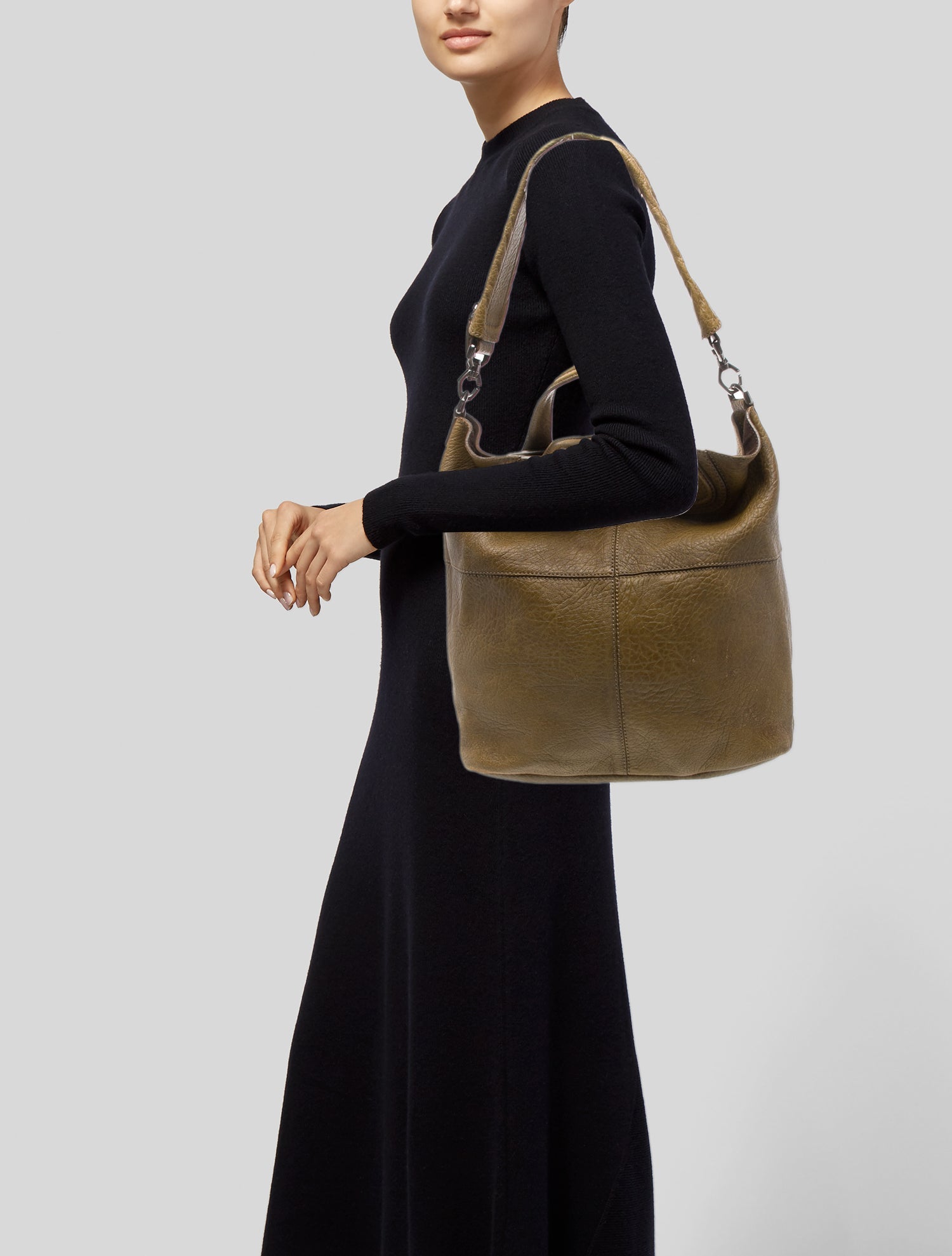 Givenchy Leather Bucket Bag