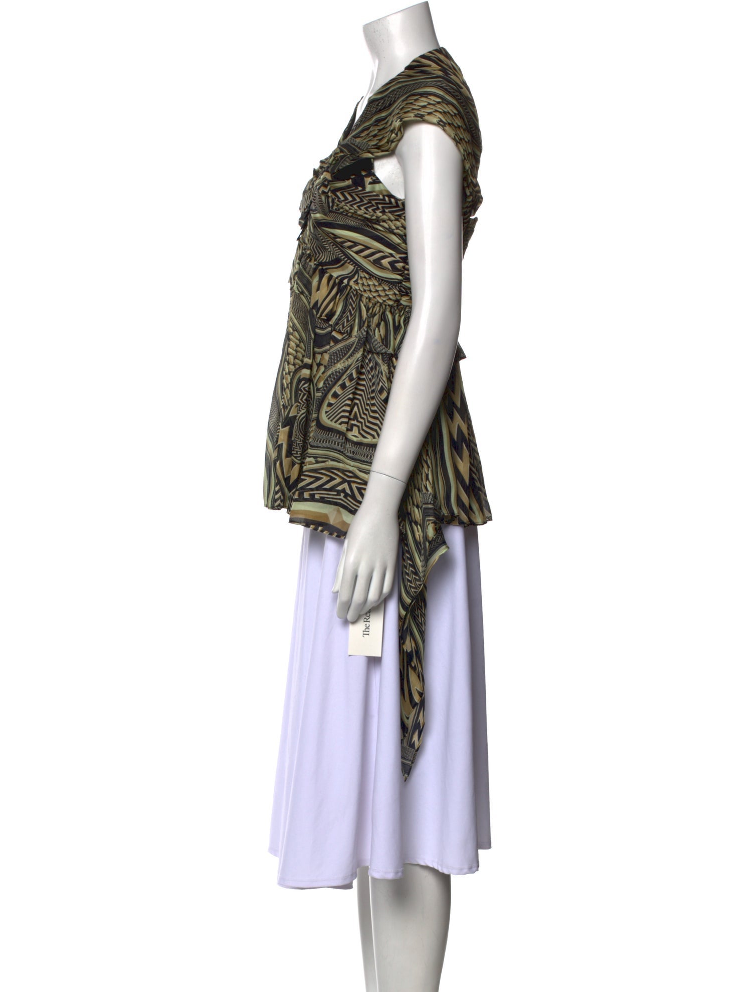 Givenchy Silk Printed Top