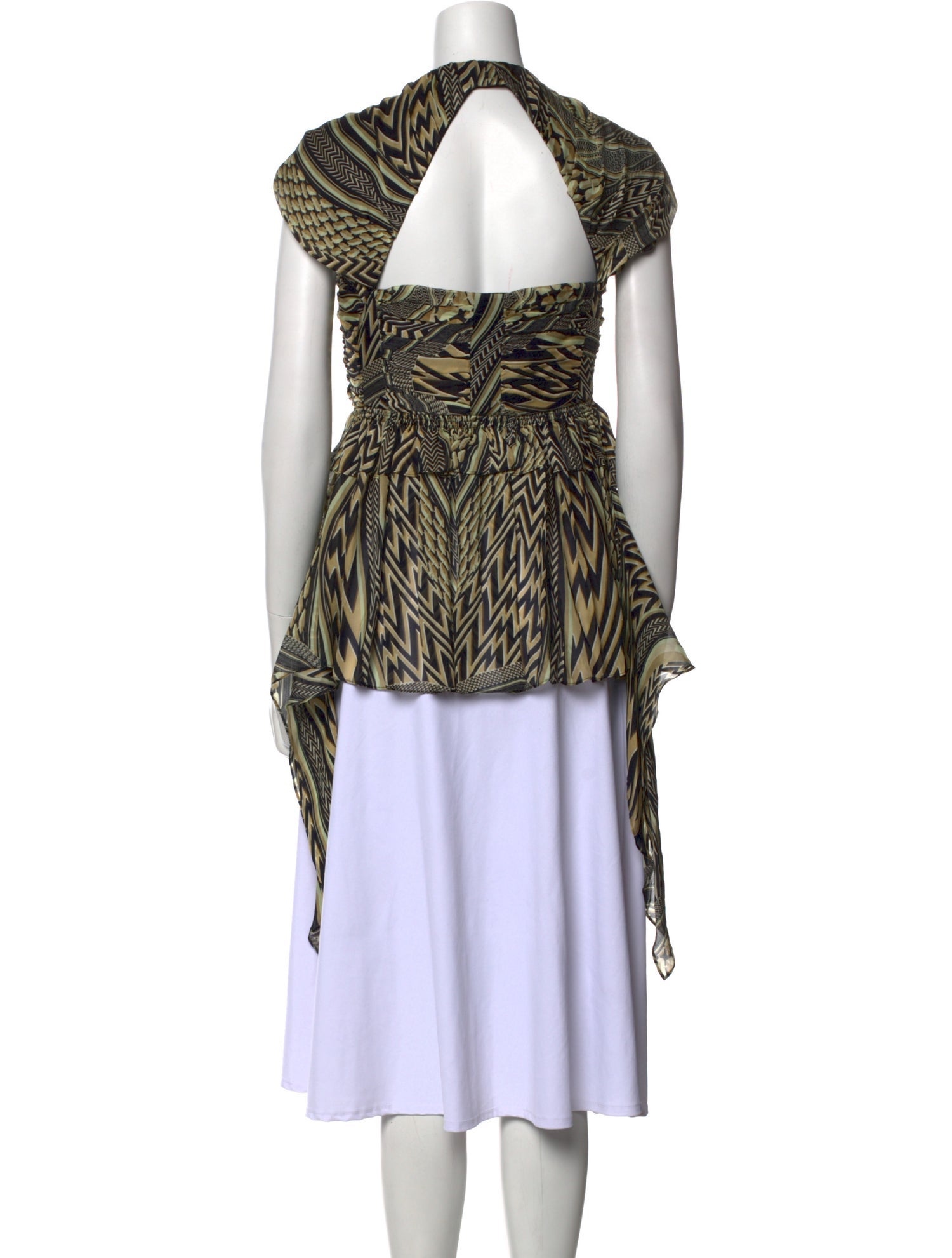 Givenchy Silk Printed Top