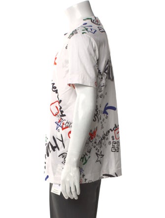 Givenchy Graphic Print Crew Neck T-Shirt