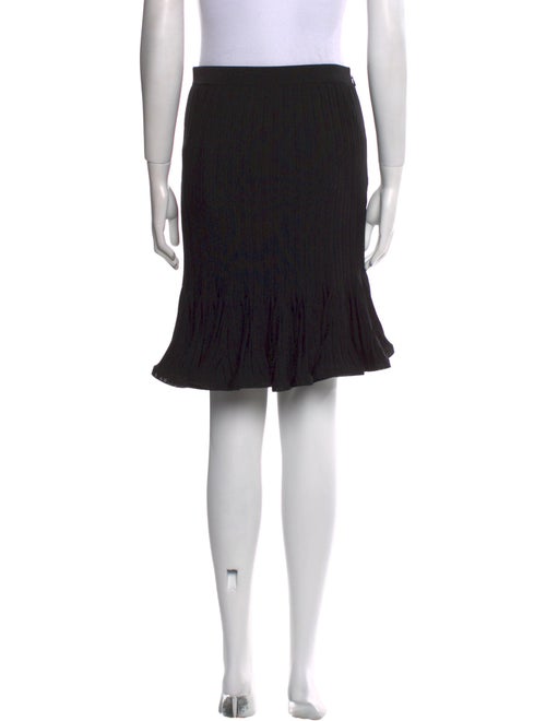 Givenchy Ruffle Embellishment Knee-Length Skirt