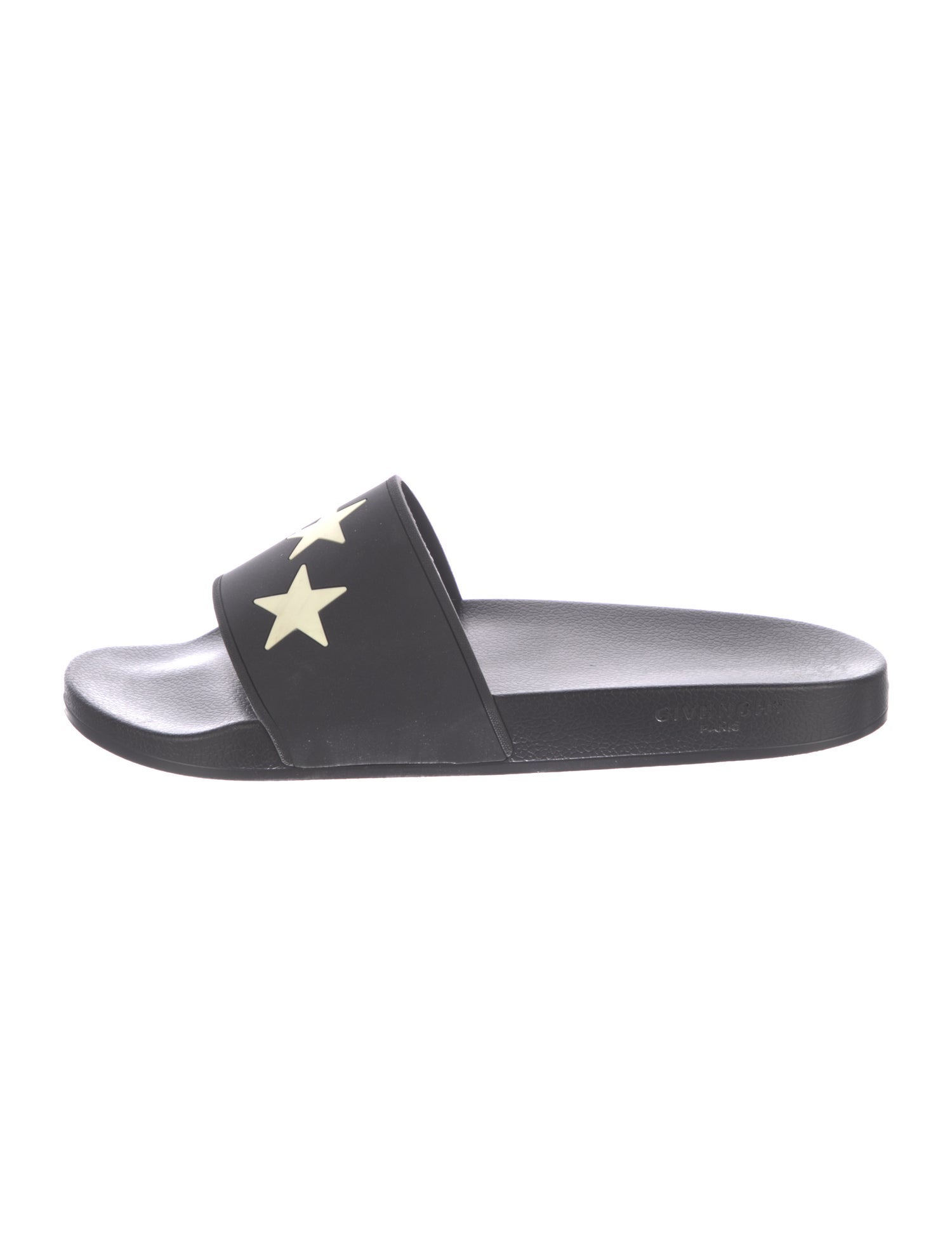 Givenchy Rubber Graphic Print Slides