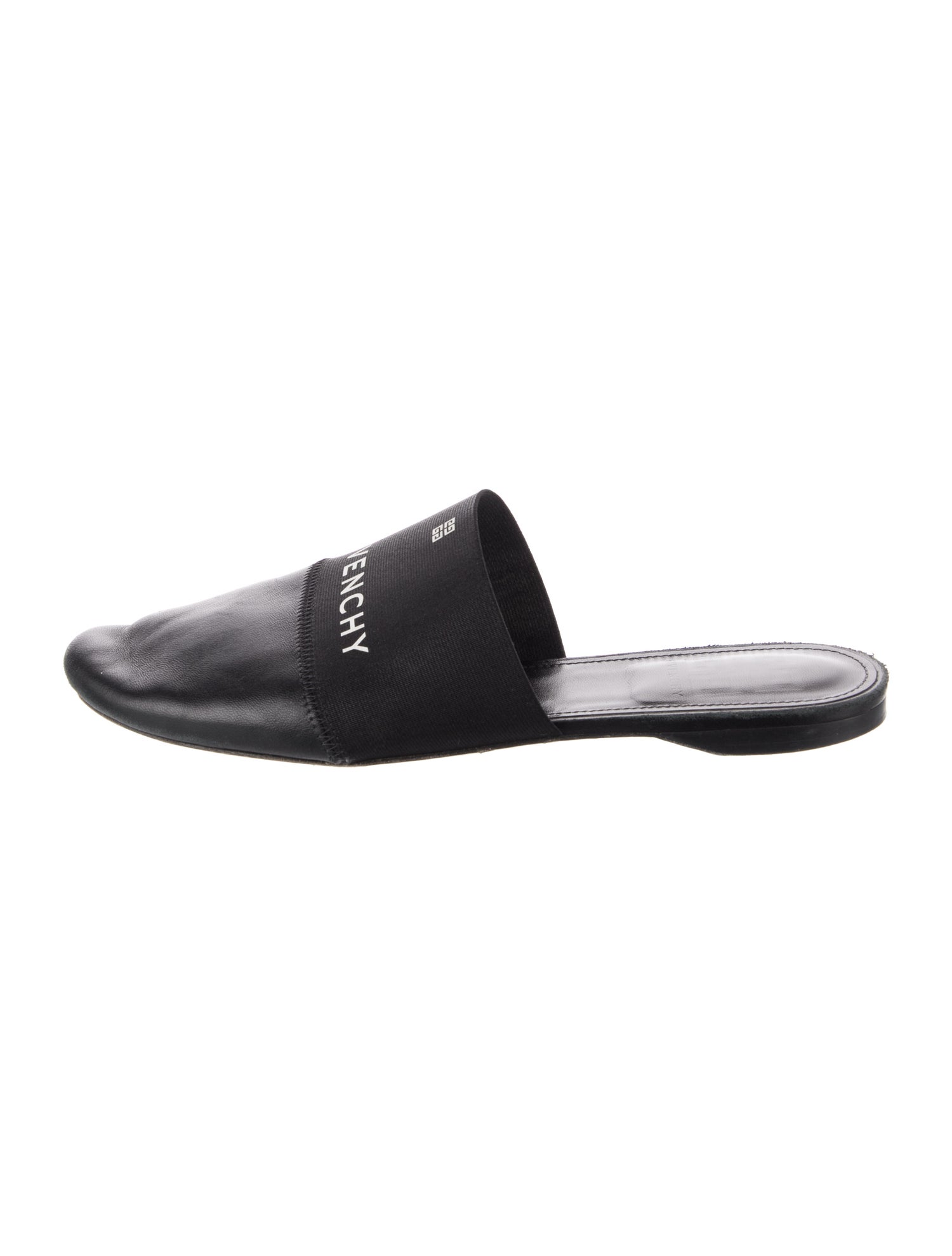 Givenchy Leather Printed Mules