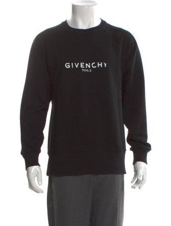 Givenchy Graphic Print Crew Neck Pullover