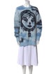 Givenchy Mohair Tie-Dye Print Sweater