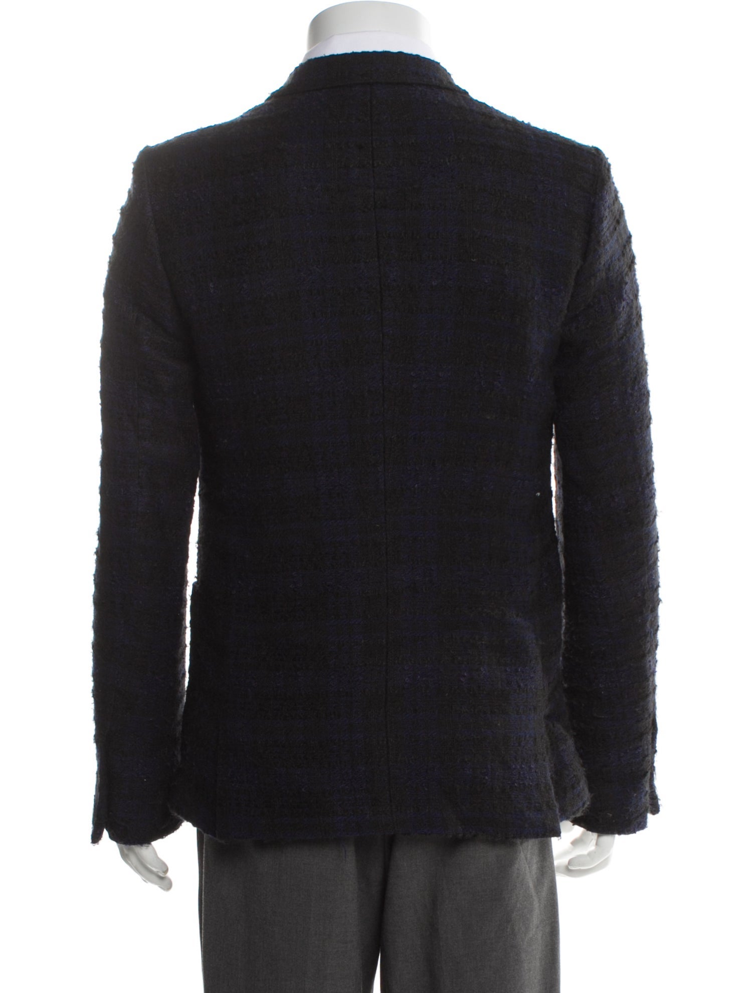 Givenchy Plaid Print Blazer