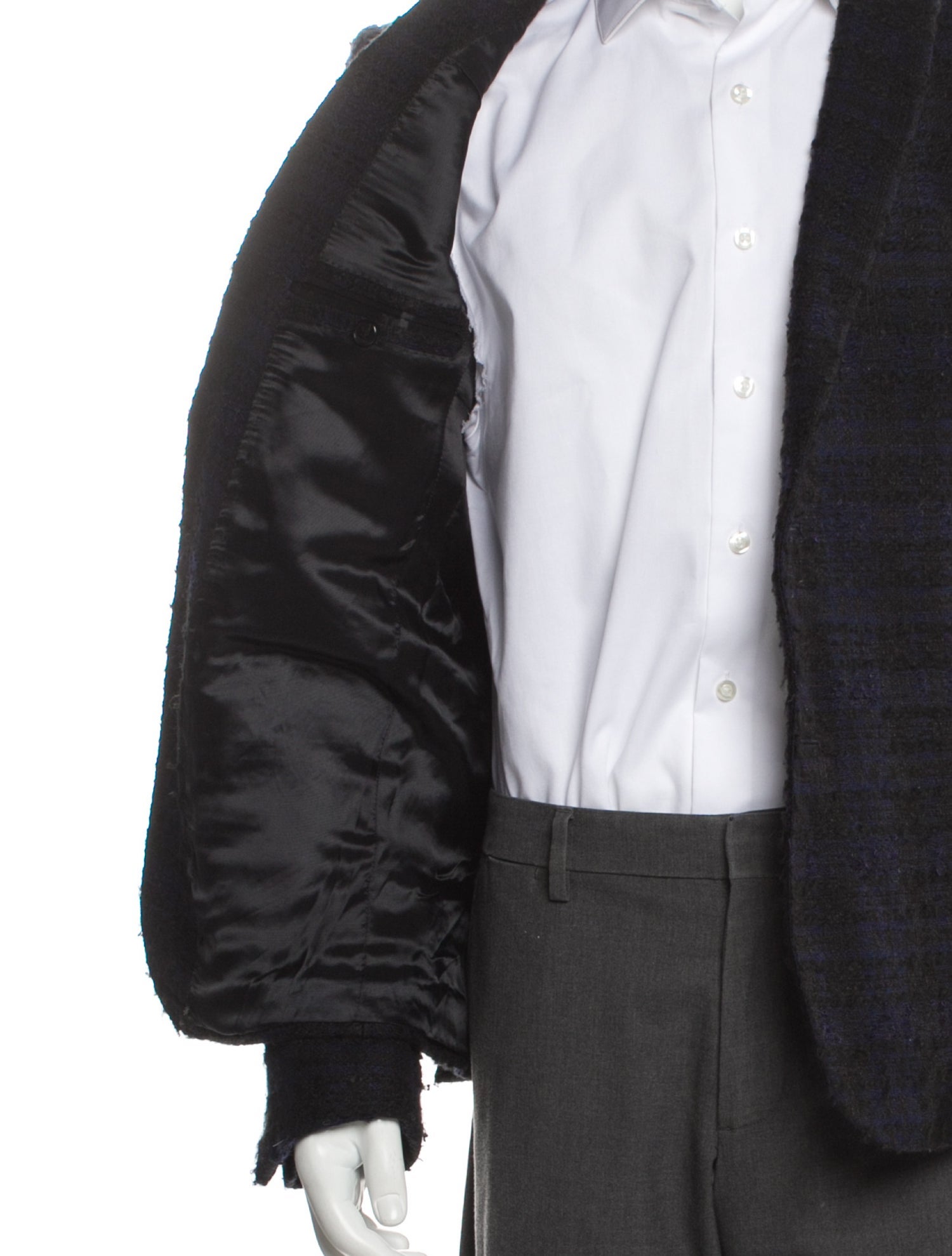 Givenchy Plaid Print Blazer