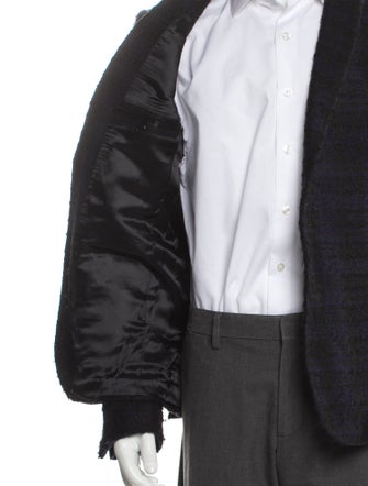 Givenchy Plaid Print Blazer