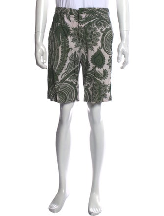 Givenchy Paisley Print Jogger Shorts