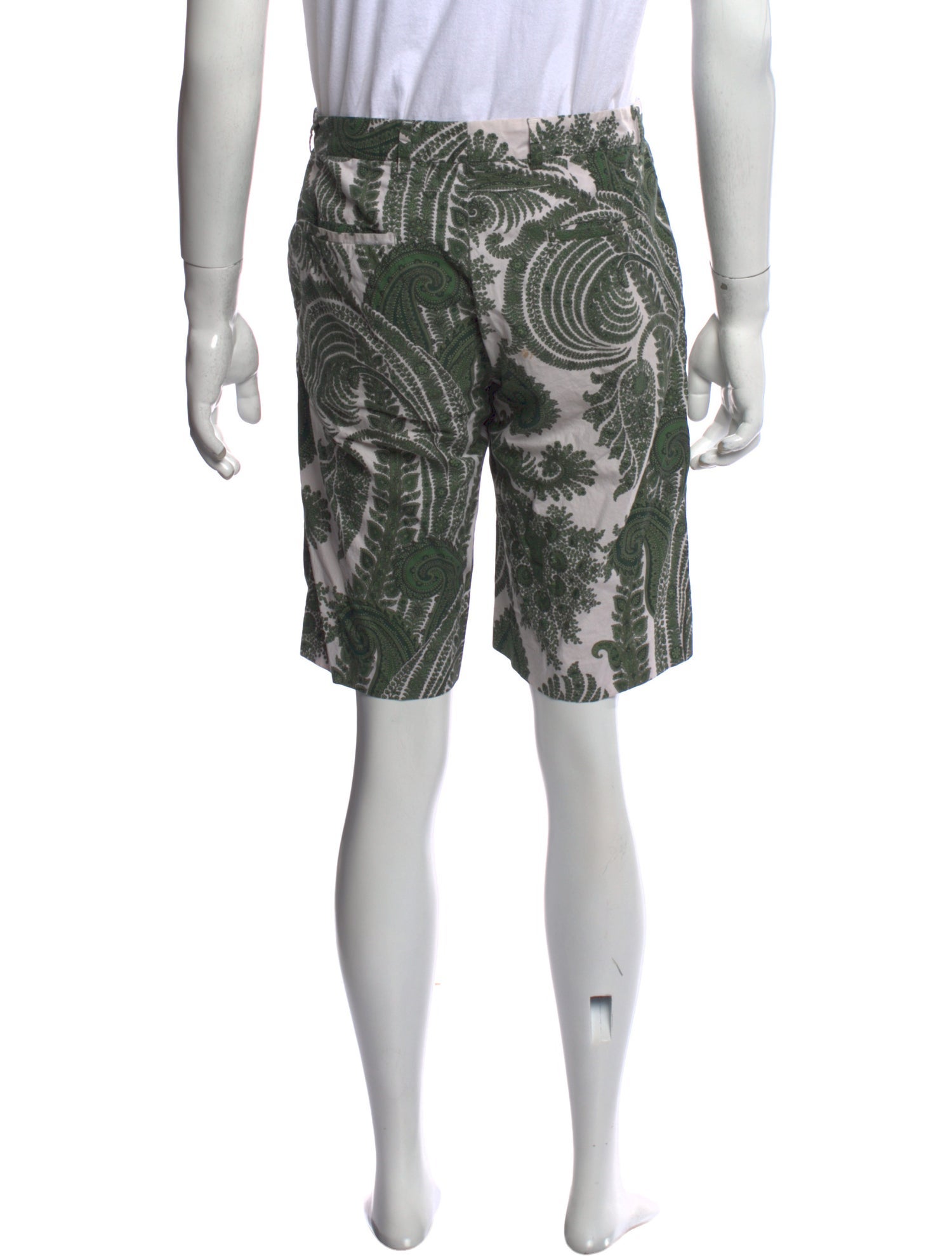 Givenchy Paisley Print Jogger Shorts