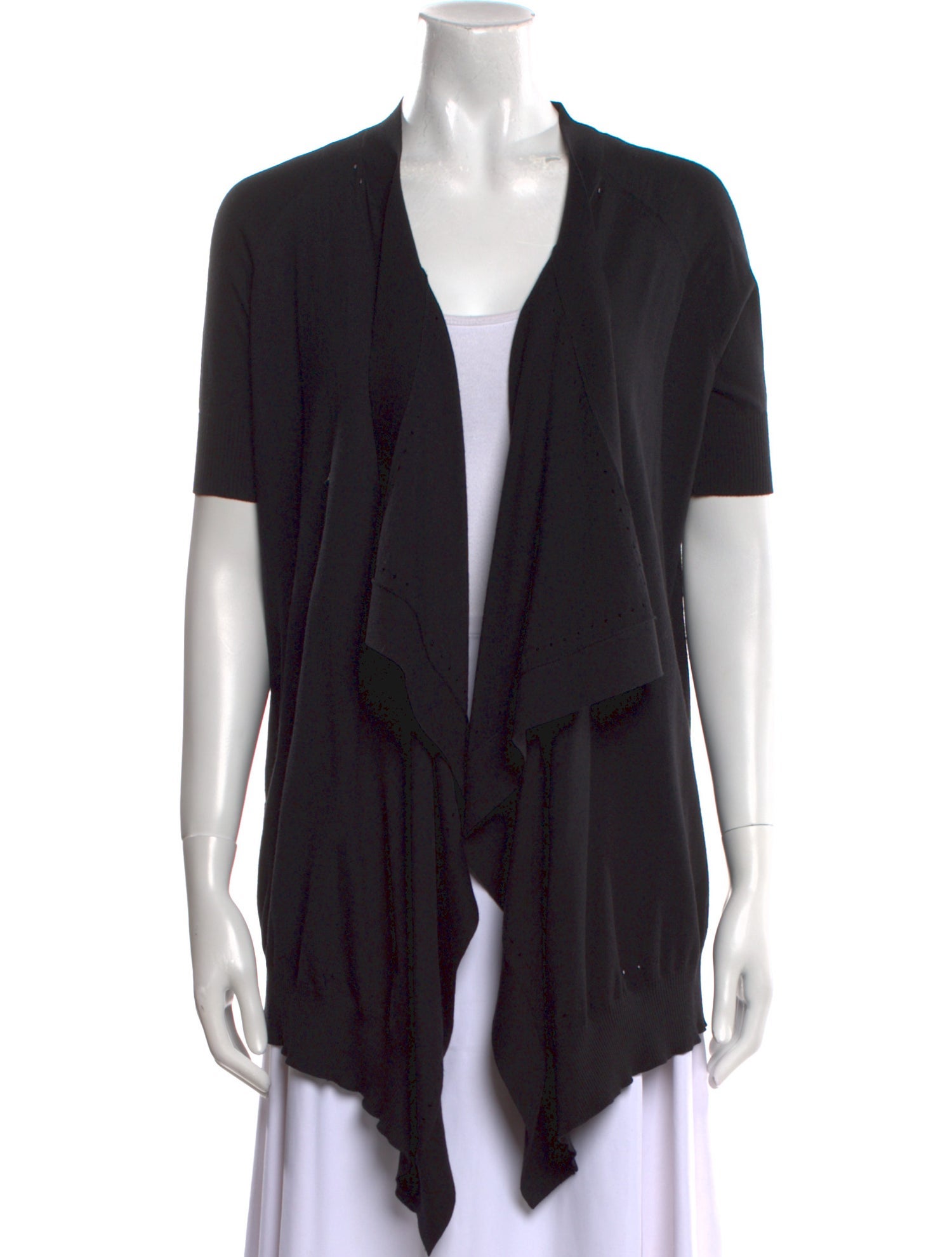 Givenchy Wool Open Front Sweater