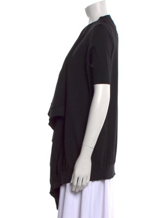 Givenchy Wool Open Front Sweater