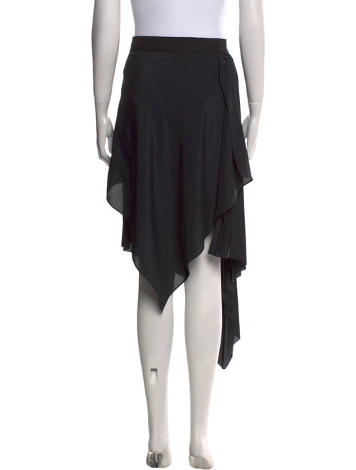 Givenchy Pleated Accents Midi Length Skirt