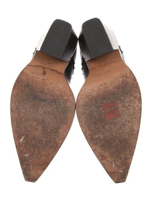 Givenchy Leather Studded Accents Boots