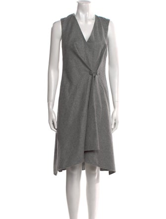 Givenchy Wool Knee-Length Dress