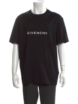 Givenchy Graphic Print Crew Neck T-Shirt