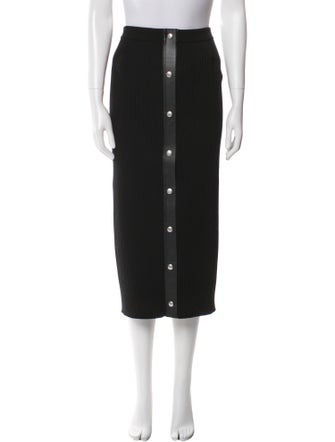 Givenchy Wool Midi Length Skirt