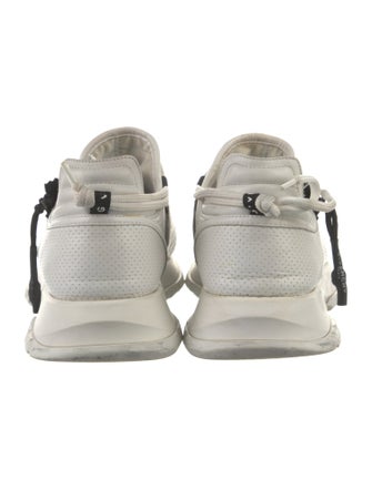 Givenchy Leather Colorblock Pattern Sneakers