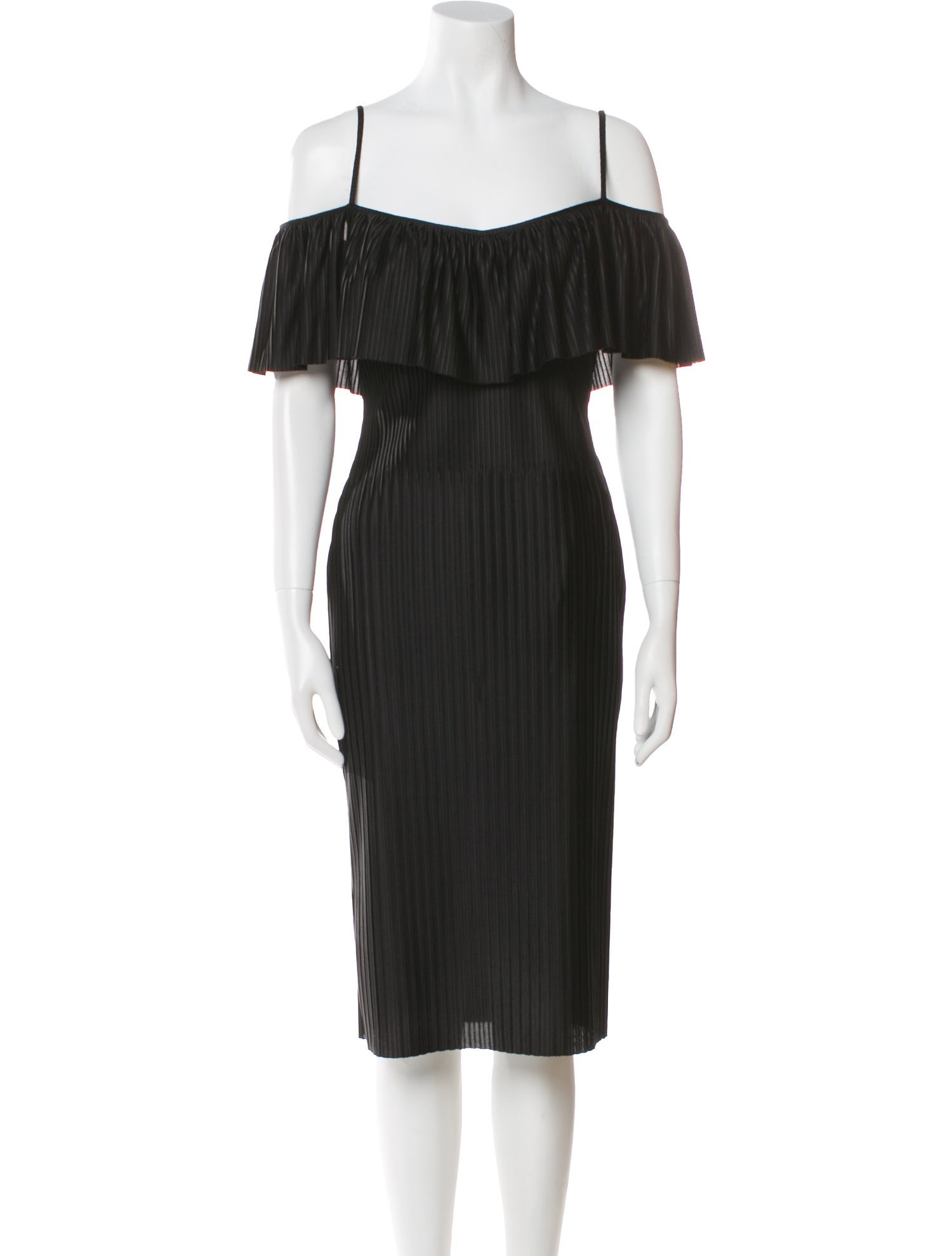 Givenchy Off-The-Shoulder Midi Length Dress