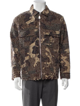 Givenchy Animal Print Trucker Jacket