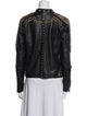 Givenchy Leather Printed Evening Jacket