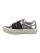 Givenchy Leather Embroidered Accent Sneakers